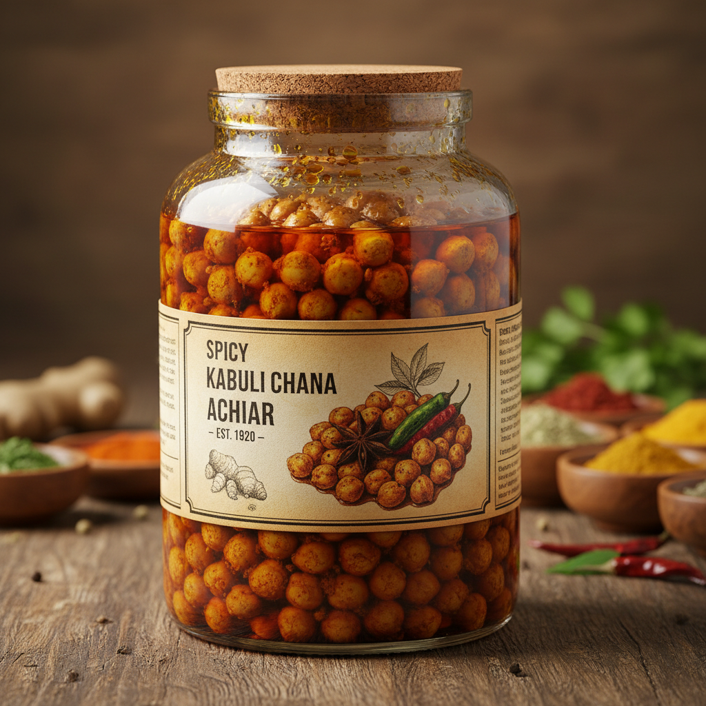 Artisanal Kabuli Chana Pickle