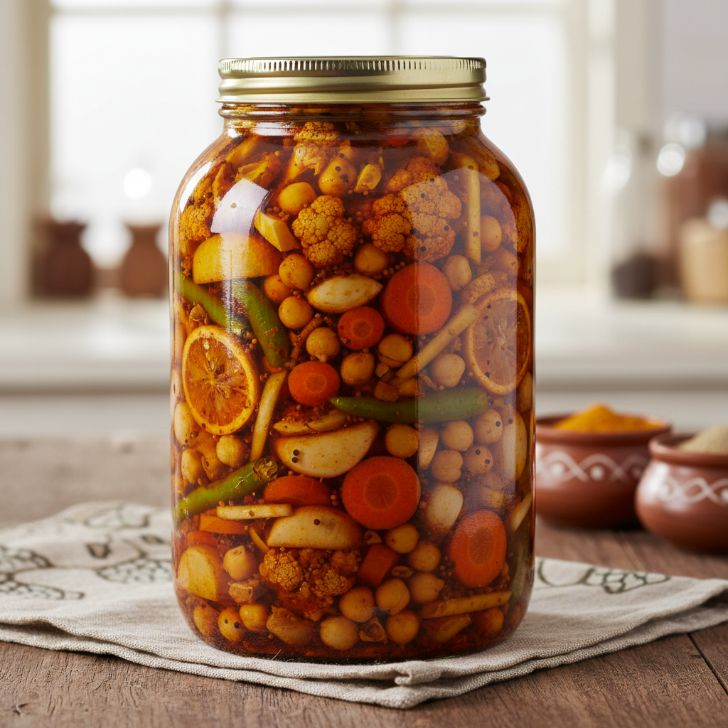 Artisanal Spicy Mixed Pickle