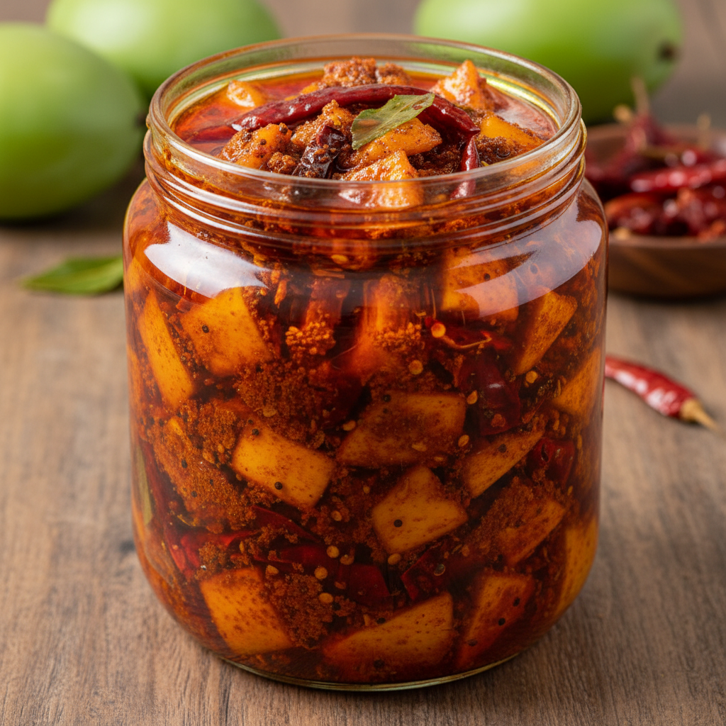 Artisanal Spicy Cut-Mango Pickle