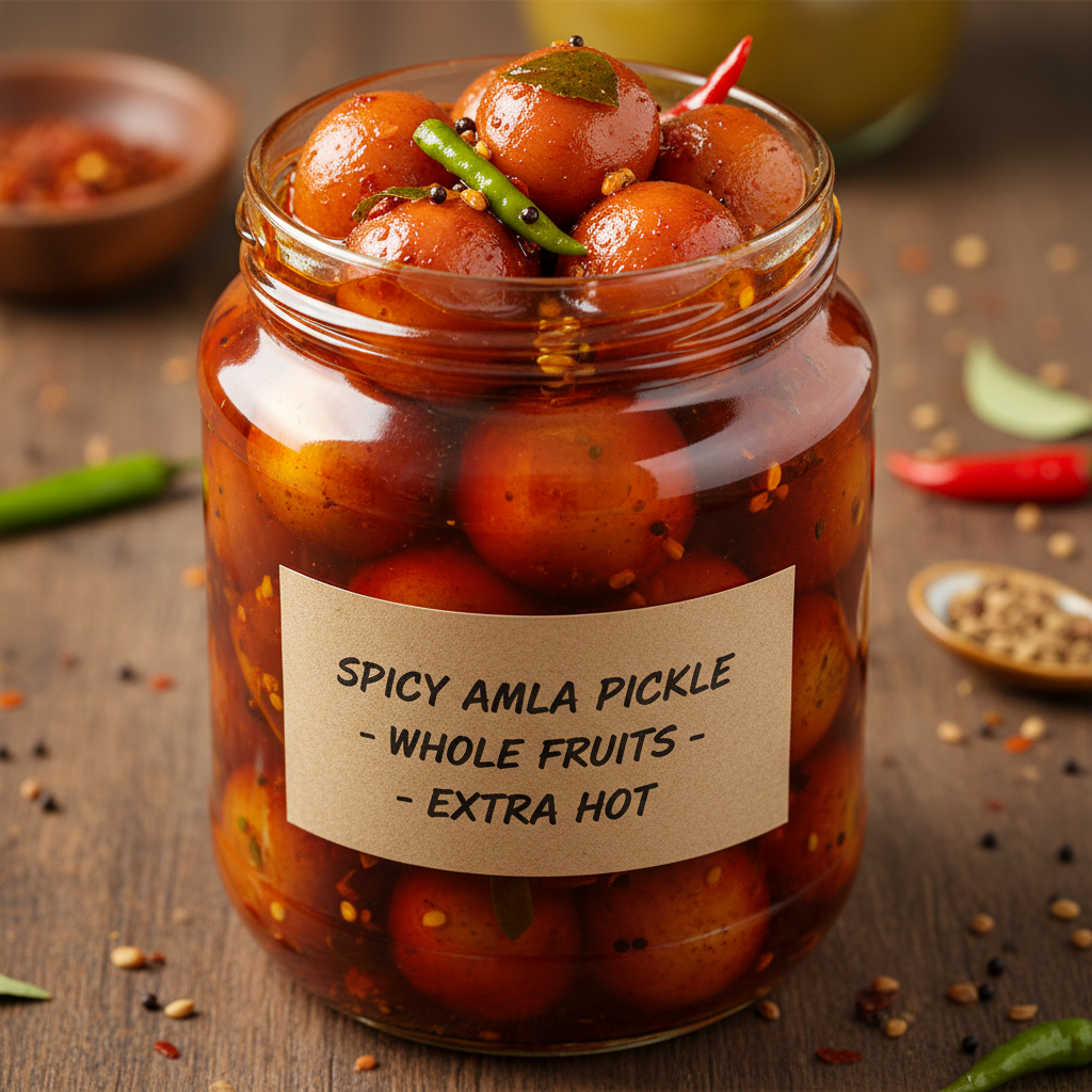 Artisanal Whole Amla Pickle