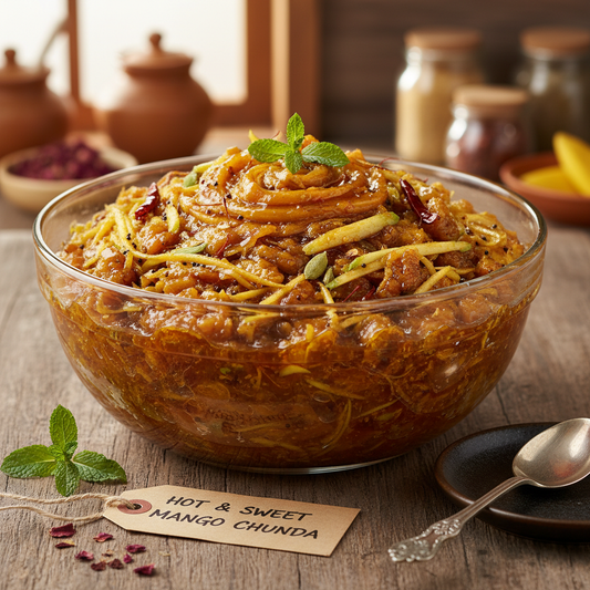 Artisanal Hot & Sweet Mango Chunda
