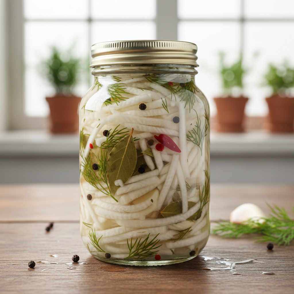 Artisanal Brined White Radish
